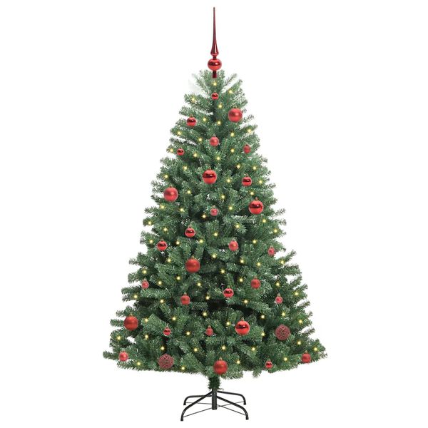 vidaXL Sapin de Noël Artificiel à Branches Articulées Vert 150 cm