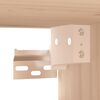 vidaXL Armoires murales 2 pcs 80x30x30 cm Bois de pin massif