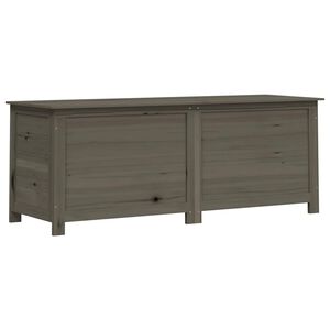 vidaXL Bo&icirc;te &agrave; coussins ext&eacute;rieur Anthracite 150x50x56 cm Sapin massif