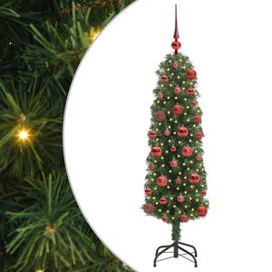 vidaXL Sapin de No&euml;l artificiel Vert 120 cm PVC et acier et plastique