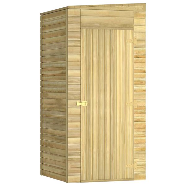 vidaXL Abri de stockage de jardin 100x110x218 cm Bois de pin impr&eacute;gn&eacute;