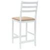 vidaXL Chaises de salle &agrave; manger 2 pcs Blanc 40 x 47,5 x 99,5 cm