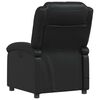 vidaXL Fauteuil de massage inclinable Noir Similicuir