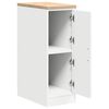 vidaXL Armoire de rangement de garage blanc 30x51x85 cm bois de pin