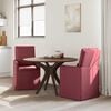 vidaXL Chaises de salle à manger 2 pcs Rouge bordeaux 57 x 67 x 98 cm