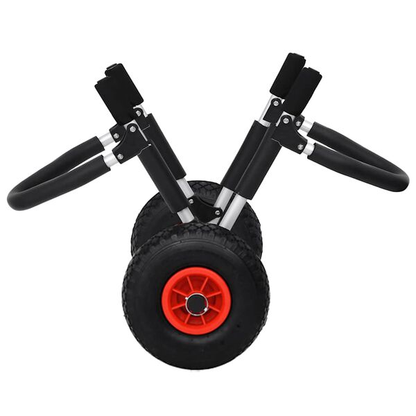 vidaXL Chariot de SUP pour planche de surf pliable 45 kg aluminium