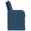vidaXL Chaises de salle &agrave; manger 2 pcs Bleu 57 x 67 x 98 cm tissu
