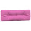 vidaXL Coussins de palette lot de 2 rose tissu