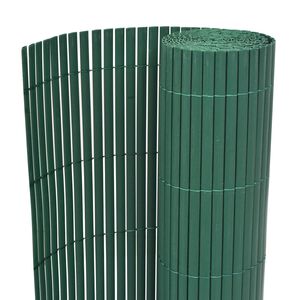 vidaXL Cl&ocirc;ture de jardin Vert 150 x 300 cm PVC