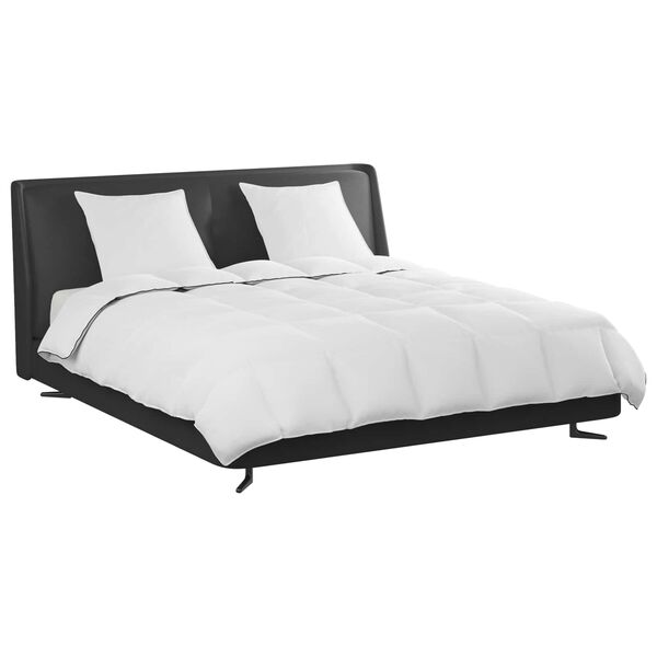 vidaXL Duvet d'hiver avec oreiller 3 pcs Blanc Plume de canard