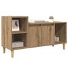 vidaXL Meuble TV Ch&ecirc;ne artisanal 100 x 35 x 55 cm Bois d'ing&eacute;nierie