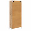 vidaXL Haut Armoire Montage mural Ch&ecirc;ne artisanal 69,5 x 34 x 180 cm