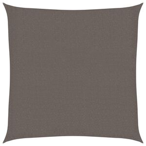 vidaXL Voile d'ombrage 160 g/m&sup2; Anthracite 2,5x2,5 m PEHD