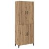 vidaXL Haut Armoire 2 pcs Ch&ecirc;ne artisanal Bois d'ing&eacute;nierie