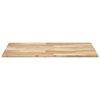 vidaXL Dessus de table rectangulaire 120x70x2 cm bois massif d'acacia