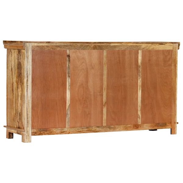 vidaXL Buffet avec 4 tiroirs 160x40x85 cm Bois massif de manguier