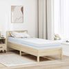 vidaXL Matelas Blanc 70 x 200 cm Tissu jacquard