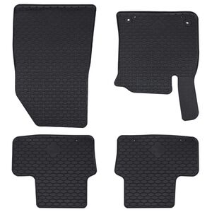 vidaXL Tapis de voiture 4 pcs Noir adapt&eacute; pour CAPTUR 2020- Caoutchouc