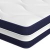 vidaXL Matelas à ressorts ensachés dureté moyenne 160x200 cm