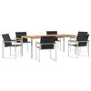 vidaXL Ensemble de salle &agrave; manger pour jardin 7 pc