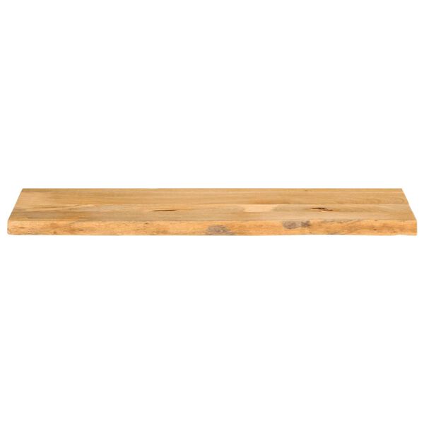 vidaXL Dessus de table &agrave; bord vivant 110x40x3,8cm bois massif manguier
