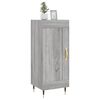 vidaXL Buffet Sonoma gris 34,5x34x90 cm Bois d'ingénierie