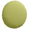 vidaXL Coussins de siège 2 pcs Vert clair Ø80 x 29 cm tissu