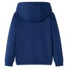 Sweat-shirt &agrave; capuche pour enfants bleu marine 104