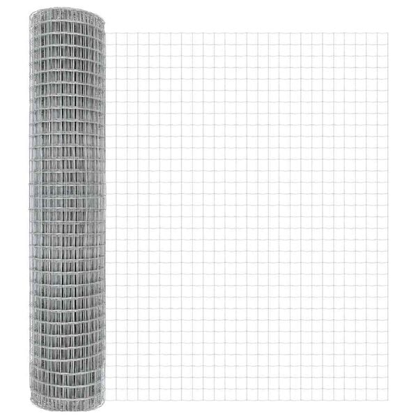 vidaXL Clôture Euro Argent 1.6 x 10 m