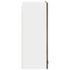 vidaXL Armoire suspendue Ch&ecirc;ne fum&eacute; 60 x 31 x 80 cm Bois d'ing&eacute;nierie