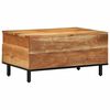 vidaXL Table basse Marron 80 x 54 x 40 cm Bois d'acacia massif