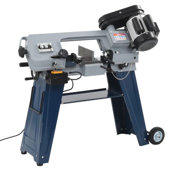 vidaXL Scie à ruban avec base Métal 230 V