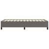 vidaXL Cadre de lit sans matelas gris 90x200 cm similicuir