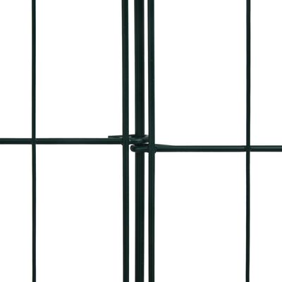 vidaXL Ensemble de clôture de jardin 115x79 cm vert