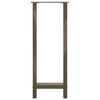 vidaXL Pieds de table de bar en acier naturel 2 pi&egrave;ces 50 x (100-101) cm Acier