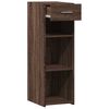 vidaXL Buffet ch&ecirc;ne marron 30x42,5x93 cm bois d'ing&eacute;nierie