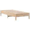vidaXL Cadre de lit sans matelas 90x200 cm bois de pin massif