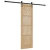 vidaXL Porte coulissante ORKDAL 61 x 198,5 cm Bois de pin massif
