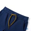 Pantalons pour enfants avec cordon de serrage bleu marine 104