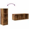 vidaXL Ensemble meuble TV 3 pcs Bois Ancien Bois d'ing&eacute;nierie