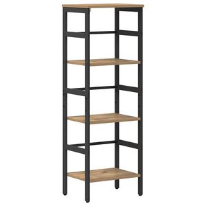 vidaXL &Eacute;tag&egrave;re 3 niveaux 40 x 29,5 x 115 cm Bois d'ing&eacute;nierie