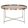 House Nordic Table basse Scarlett 70x40 cm Laiton