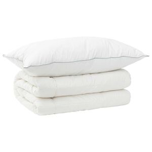 vidaXL Ensemble de couette et d'oreiller 2 pc 135x200 cm 4 saisons