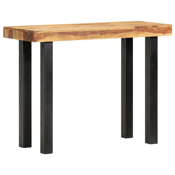 vidaXL Table console 100 x 40 x 76 cm Bois solide