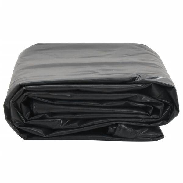 vidaXL Bâche anthracite 1,5x20 m 650 g/m²