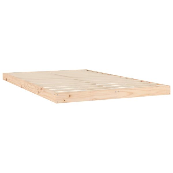 vidaXL Cadre de lit sans matelas 120x200 cm bois de pin massif