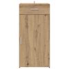 vidaXL Buffet ch&ecirc;ne artisanal 42,5 x 40 x 93 cm Bois d'ing&eacute;nierie