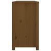 vidaXL Armoire latérale Marron Miel 100x40x72 cm Bois de pin massif