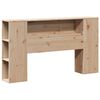vidaXL Cadre de lit sans matelas 140x200 cm bois massif de pin