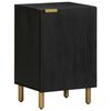 vidaXL Armoire de salle de bain noir 38x33x58 cm bois d'ing&eacute;nierie